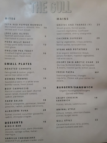 The Gull Bar and Kitchen - Hospitality and gastronomy