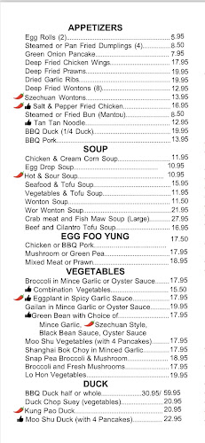 Szechuan Province Restaurant (formerly Szechuan Restaurant) - Hospitality and gastronomy