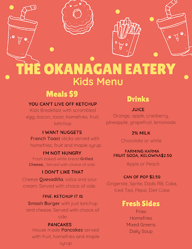 The Okanagan. Eatery (Catering) - Hospitality and gastronomy