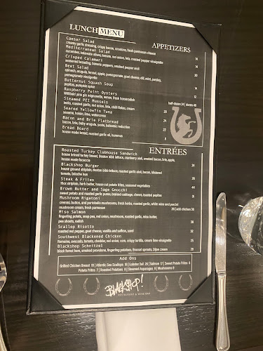 Blackshop Restaurant - Hospitality and gastronomy