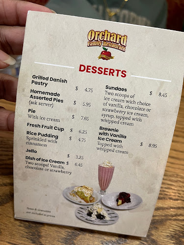 Comentarii opinii despre Orchard Family Restaurant (All Day Breakfast)