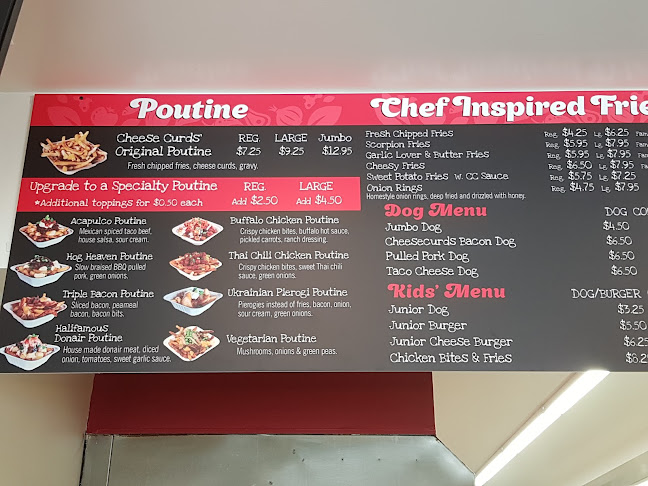 Cheese Curds Gourmet Burgers + Poutinerie