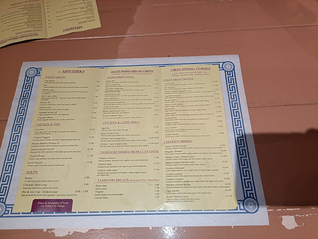 Madras Masala & Grill