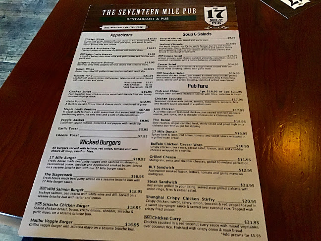 Opinii despre 17 Mile House Pub în Sooke - Hospitality and gastronomy