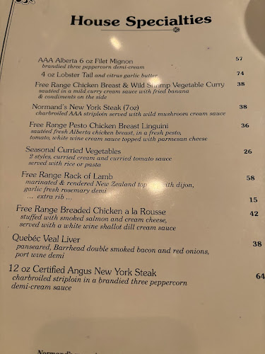 Normand's Restaurant - Hospitality and gastronomy