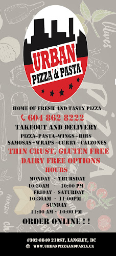 Urban Pizza and Pasta - Langley Twp