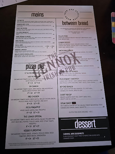 Opinii despre Lennox Irish Pub în Calgary - Hospitality and gastronomy