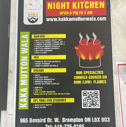 Namaskar Food & Take Out Restaurant - Brampton