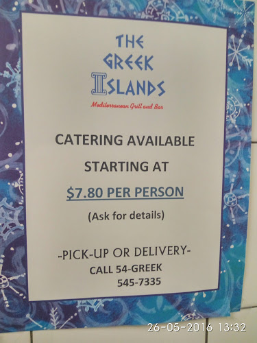 Opinii despre The Greek Islands Restaurant în Kingston - Hospitality and gastronomy