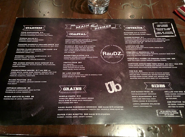 Raudz Regional Table