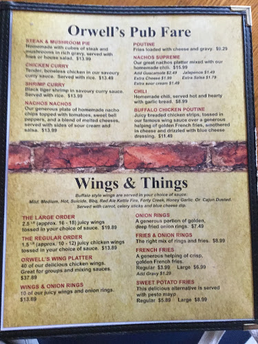 Comentarii opinii despre Orwell's Pub