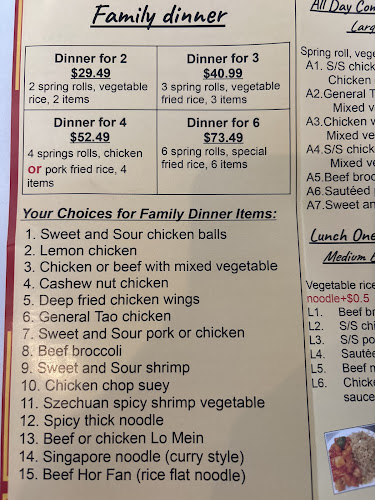 Comentarii opinii despre Bayview wok Chinese Restaurant