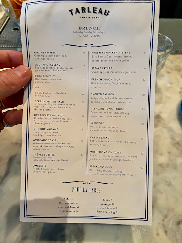 Tableau Bar Bistro - Hospitality and gastronomy