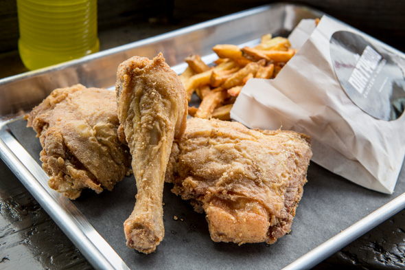 The Dirty Bird Chicken + Waffles