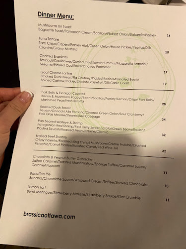 Opinii despre Brassica în Ottawa - Hospitality and gastronomy