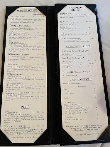 Opinii despre Bacchus Bistro în Langley Twp - Hospitality and gastronomy