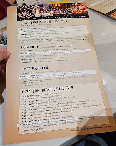 Coco's Terrace Steakhouse - Hospitality and gastronomy