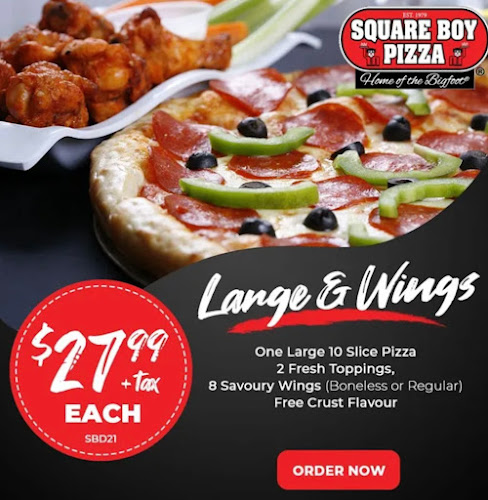 Opinii despre Squareboy Pizza Ajax în Ajax - Hospitality and gastronomy