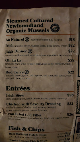 O’Reilly’s Irish Newfoundland Pub - Hospitality and gastronomy