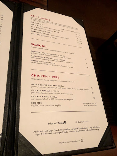 Opinii despre The Keg Steakhouse + Bar - Waterdown în Hamilton - Hospitality and gastronomy