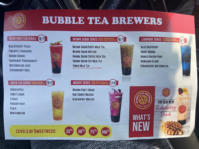 Bubble Tea Brewers - Hospitality and gastronomy