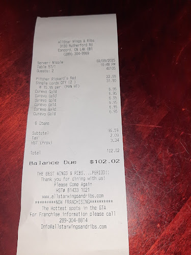 AllStar Wings & Ribs