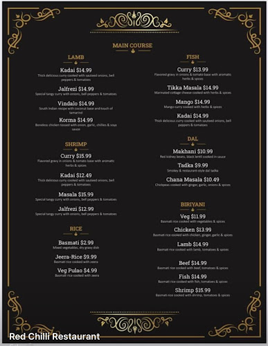 Red chilli restaurant