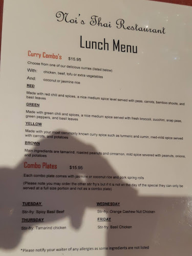 Noi Thai Restaurant - Hospitality and gastronomy