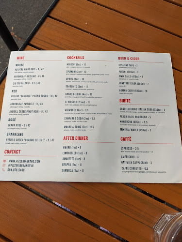 Grano Pizzeria - Vancouver