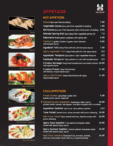 Opinii despre Shinobi Sushi Japanese Restaurant în Maple Ridge - Hospitality and gastronomy