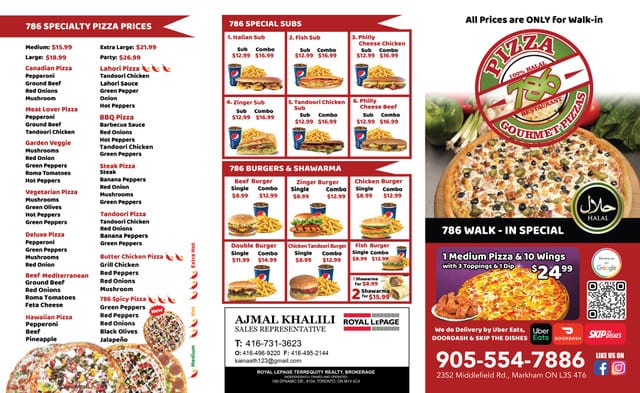 Pizza 786 - Hospitality and gastronomy