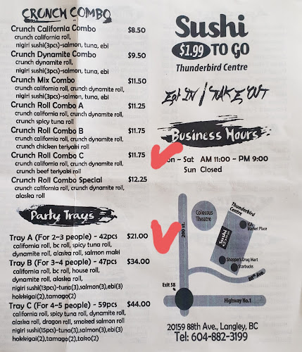 Sushi Monster - Langley Twp