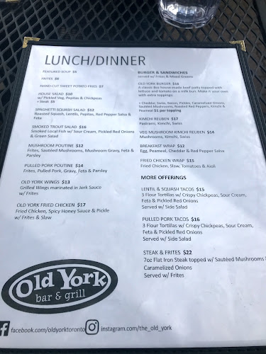 Comentarii opinii despre The Old York Tavern