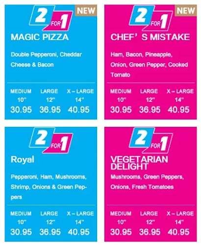 2 for 1 Pizza & Pasta - Hospitality and gastronomy