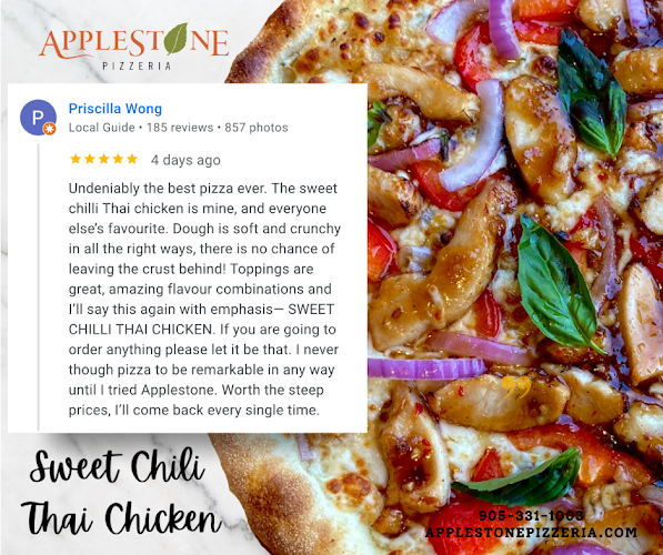 Opinii despre Applestone Pizzeria în Burlington - Hospitality and gastronomy