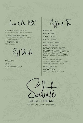 Salute Resto + Bar - Hospitality and gastronomy