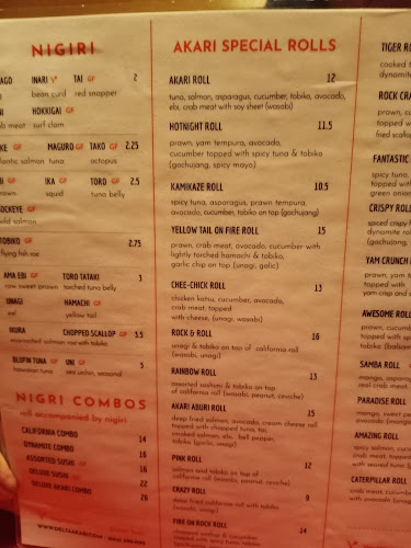 Comentarii opinii despre Akari Japanese Restaurant