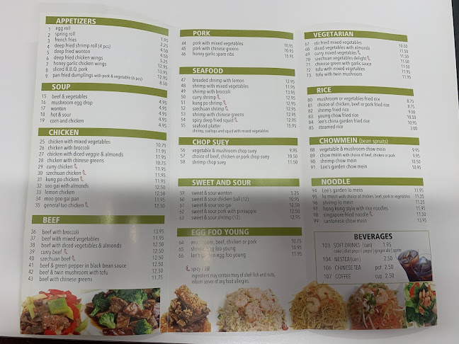 Lee's China Garden Restaurant - North Bay