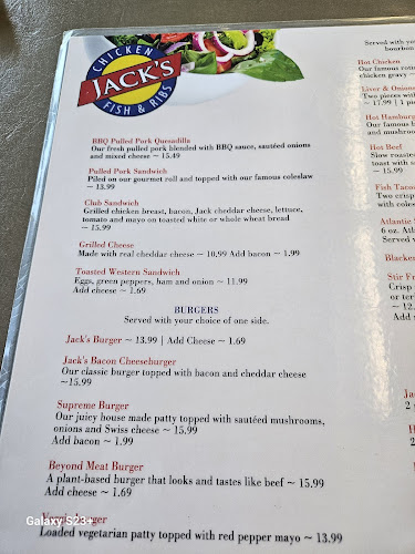 Jack's Family Restaurant ~ Peterborough - Peterborough