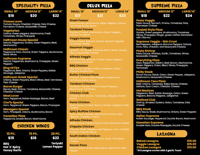 Opinii despre Halfmoon pizzeria în Kelowna - Hospitality and gastronomy