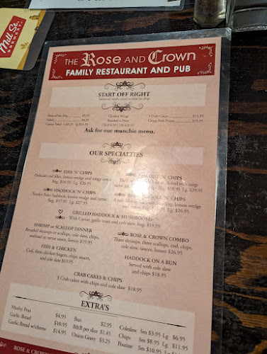 The Rose & Crown Restaurant family pub and restaurant