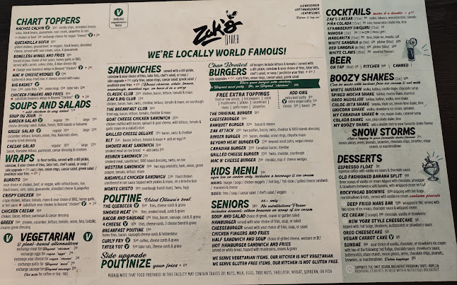 Comentarii opinii despre Zak's Diner Elgin St