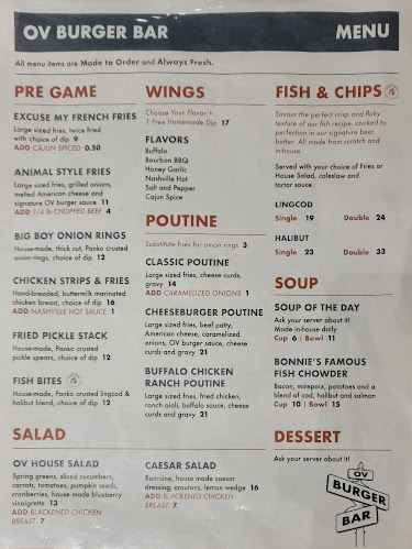 OV Burger Bar