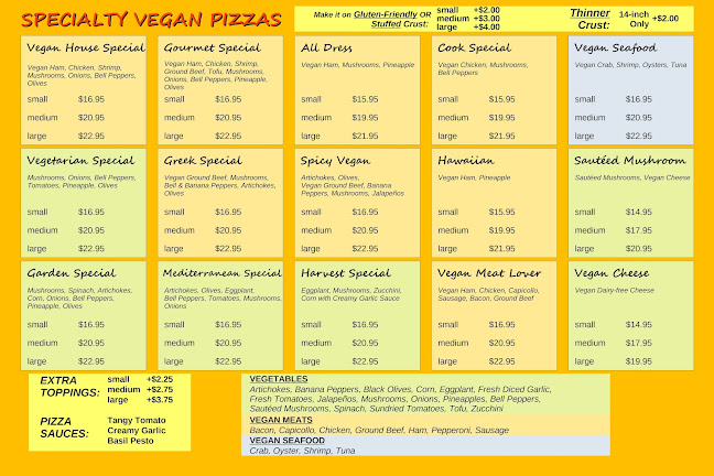 Vegan Pizza House (Surrey) - Surrey