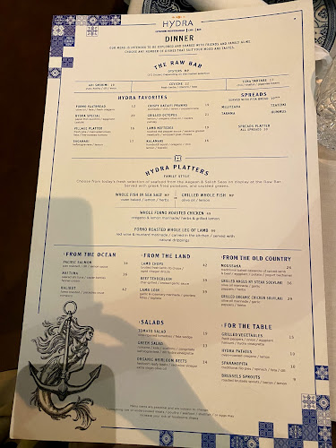 Hydra Estiatorio - Hospitality and gastronomy