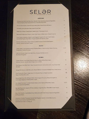 Opinii despre Seler Restaurant & Wine în Thunder Bay - Hospitality and gastronomy