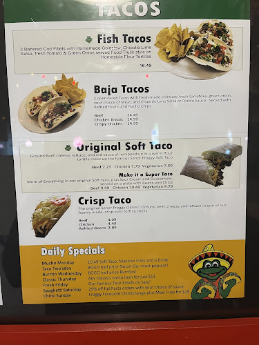 Señor Froggy Restaurant North Kamloops - Hospitality and gastronomy