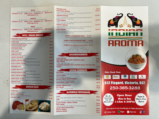 Indian Aroma Restaurant Victoria - Victoria