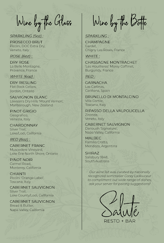 Opinii despre Salute Resto + Bar în Windsor - Hospitality and gastronomy