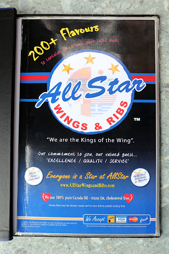 Opinii despre AllStar Wings & Ribs în Concord - Hospitality and gastronomy